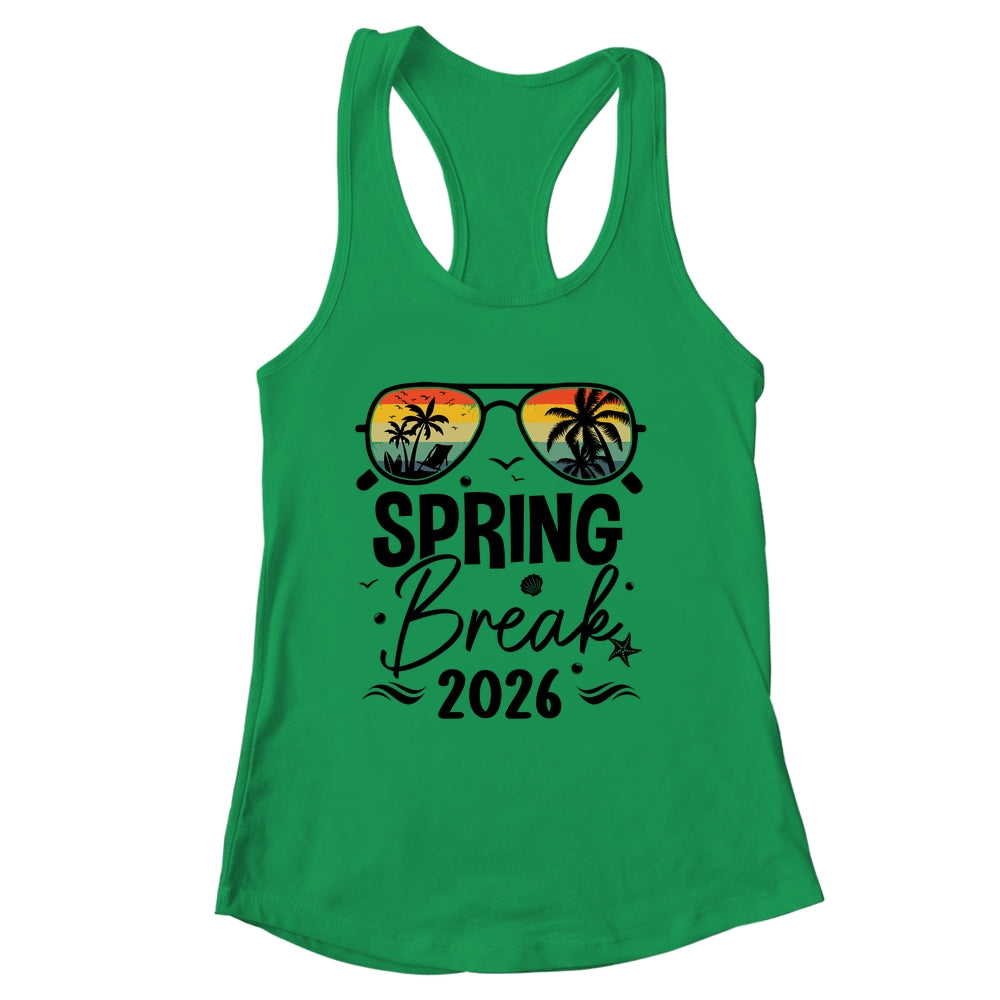 Aesthetic 2026 Spring Break Friends Family Matching Graphic Shirt & Tank Top | siriusteestore