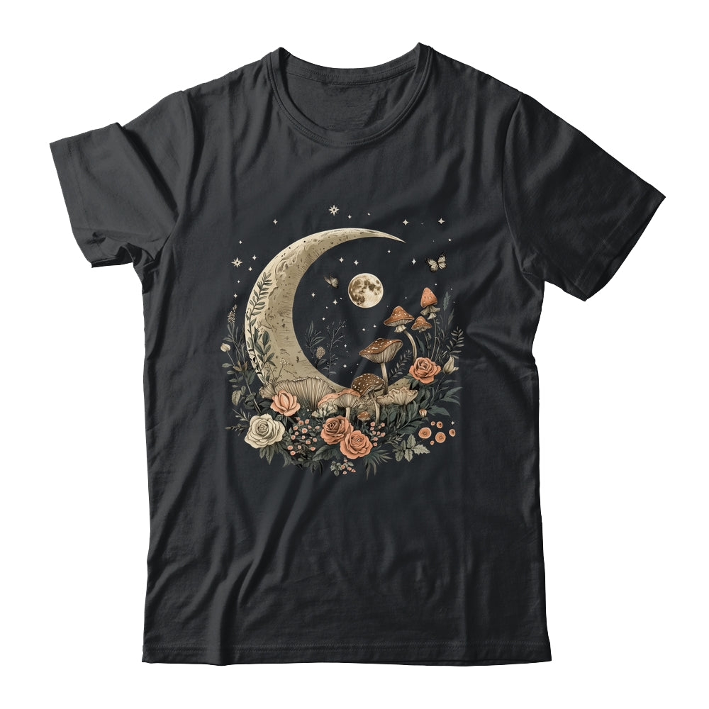 Aesthetic Goblincore And Dark Cottagecore Clothes Mushroom Shirt & Tank Top | siriusteestore