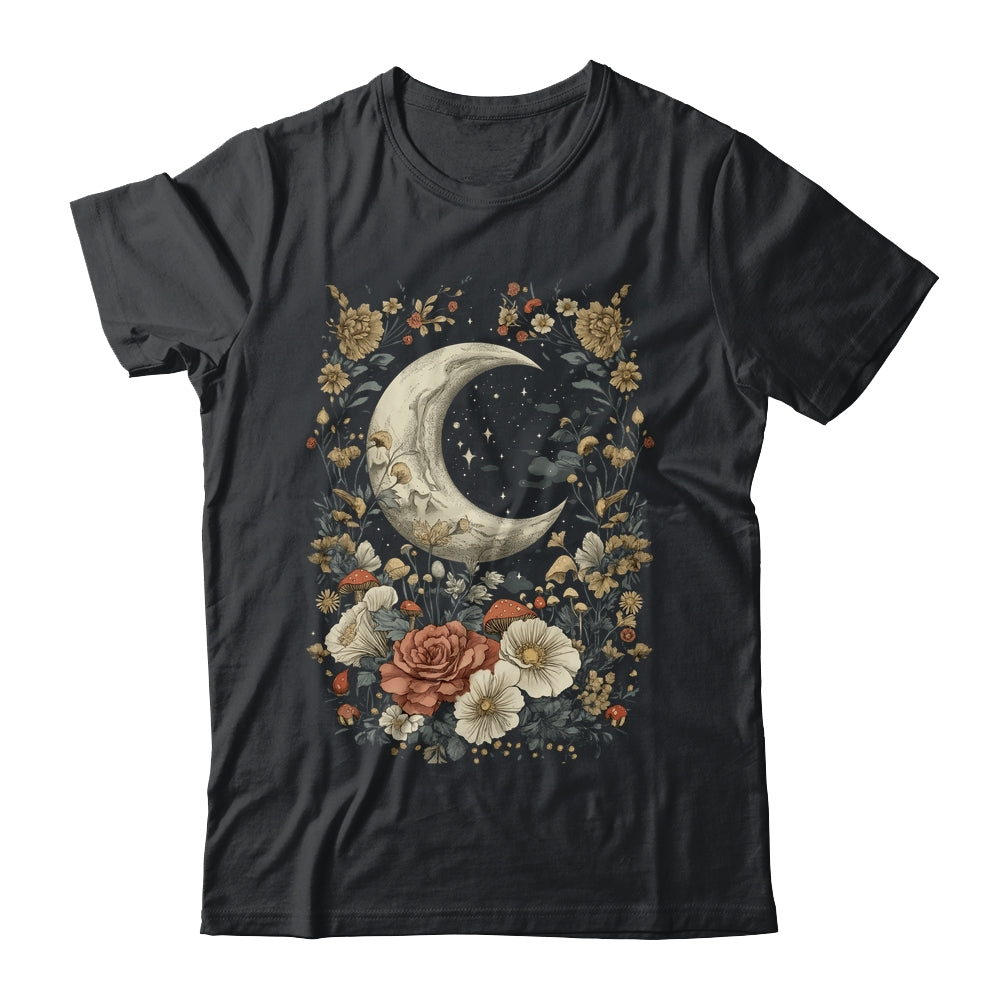 Aesthetic Goblincore And Dark Cottagecore Mushroom Graphic Shirt & Tank Top | siriusteestore