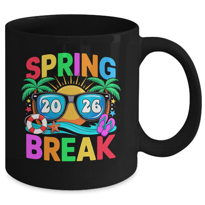 Aesthetic Spring Break 2026 Family Vacation Squad Graphic Mug | siriusteestore