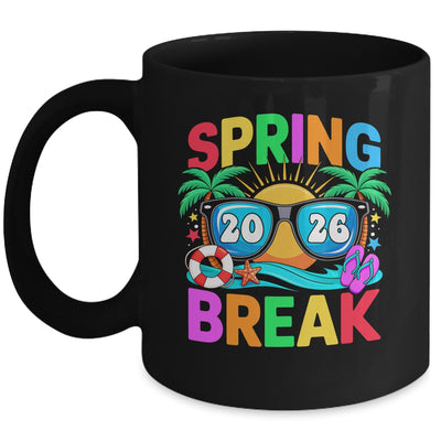 Aesthetic Spring Break 2026 Family Vacation Squad Graphic Mug | siriusteestore