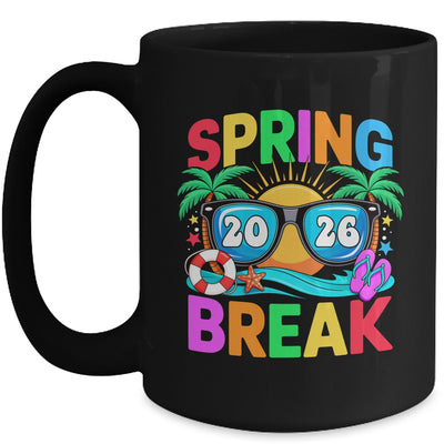 Aesthetic Spring Break 2026 Family Vacation Squad Graphic Mug | siriusteestore
