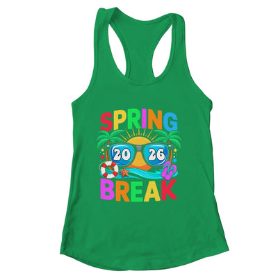 Aesthetic Spring Break 2026 Family Vacation Squad Graphic Shirt & Tank Top | siriusteestore