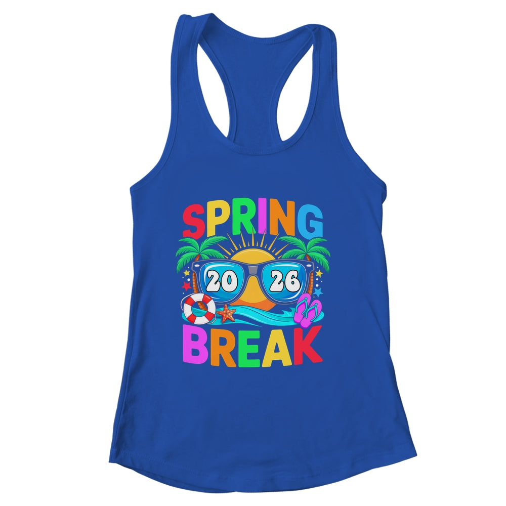 Aesthetic Spring Break 2026 Family Vacation Squad Graphic Shirt & Tank Top | siriusteestore