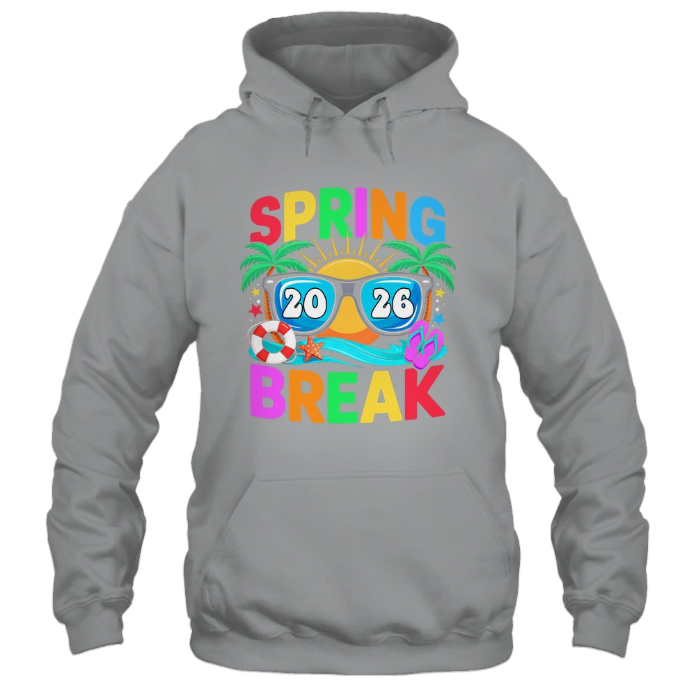 Aesthetic Spring Break 2026 Family Vacation Squad Graphic Shirt & Tank Top | siriusteestore