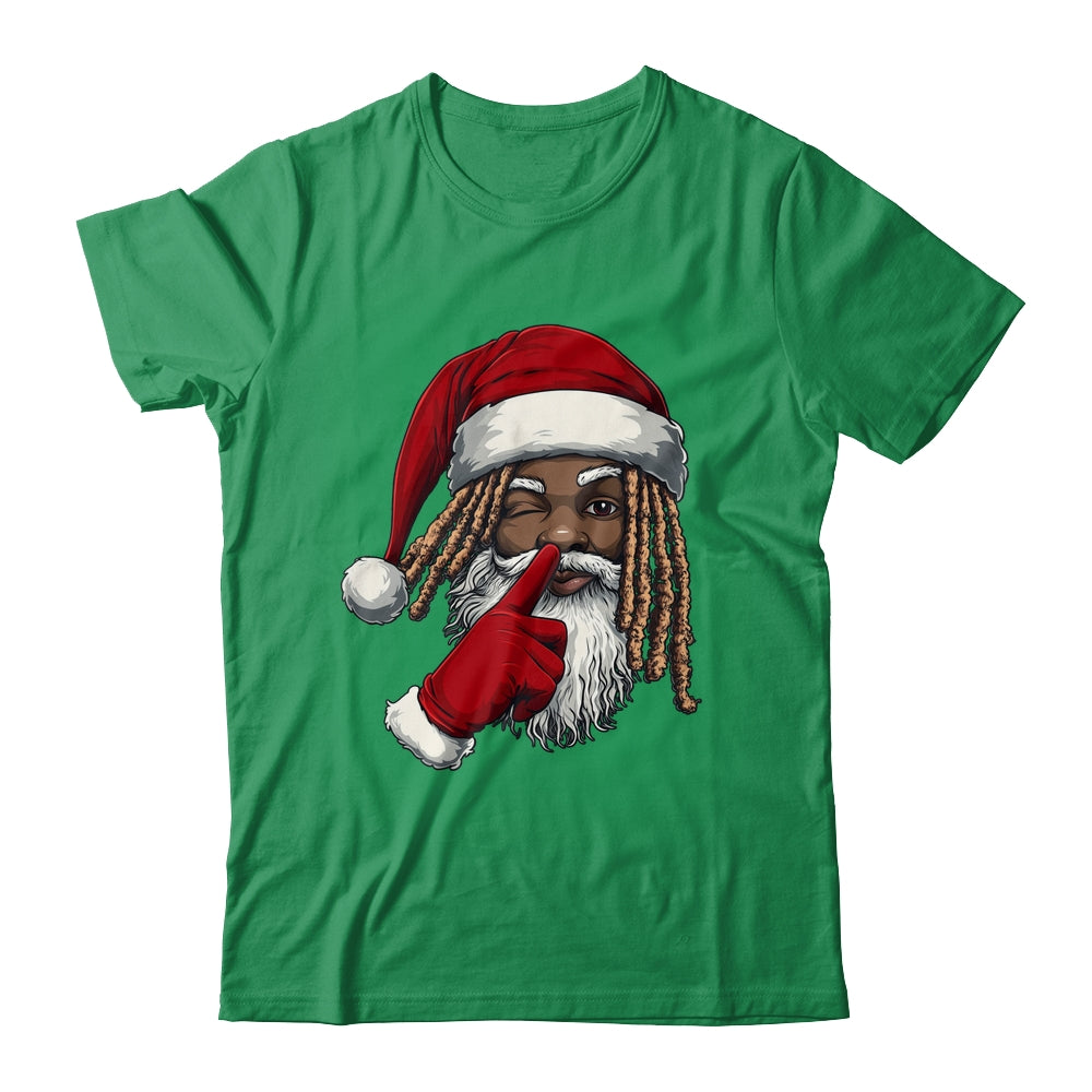 African American Afro Santa Claus Christmas Party Decor Shirt & Sweatshirt | siriusteestore