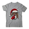African American Afro Santa Claus Christmas Party Decor Shirt & Sweatshirt | siriusteestore