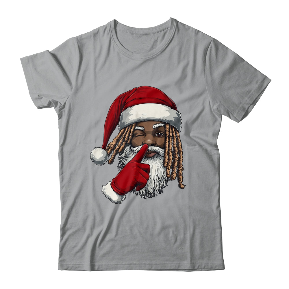 African American Afro Santa Claus Christmas Party Decor Shirt & Sweatshirt | siriusteestore