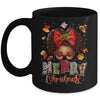 African American Christmas African Black Xmas Mom Women Mug | siriusteestore