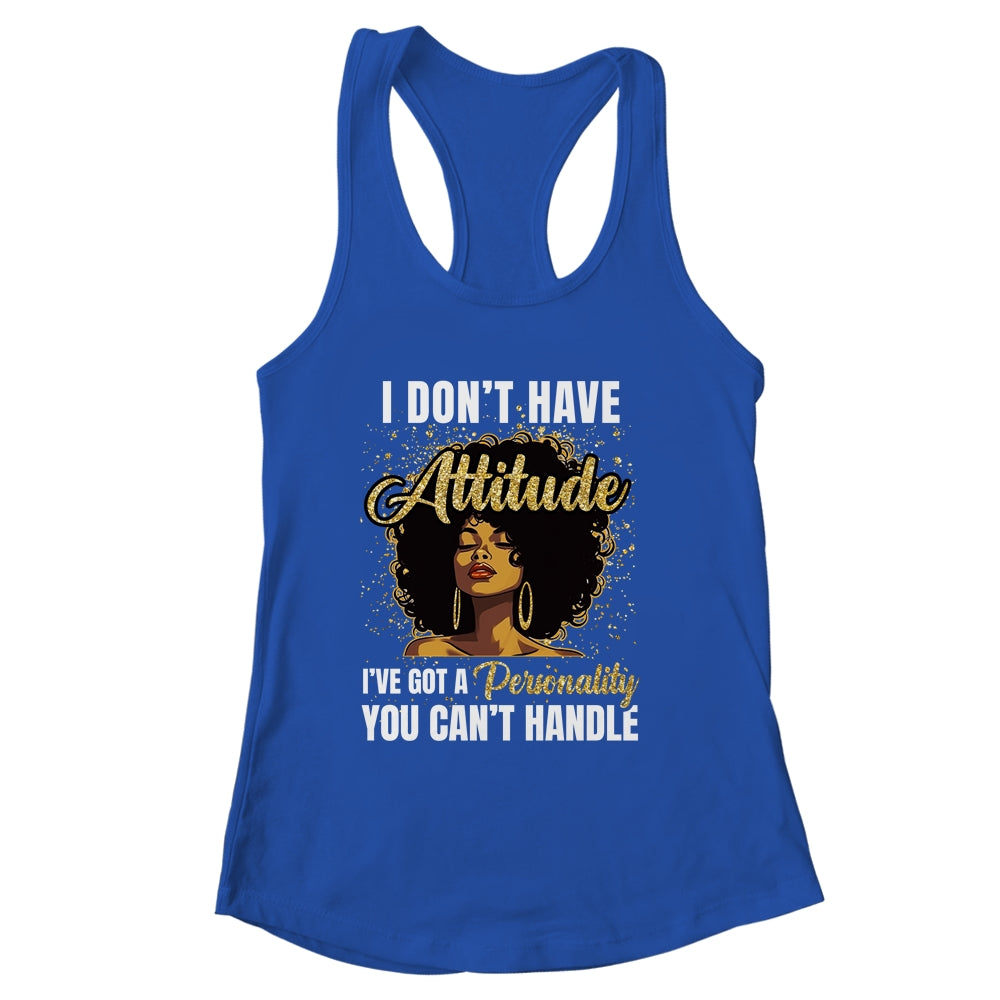 African American Melanin Queen Black Girl Magic Afro Shirt & Tank Top | siriusteestore