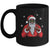 African American Santa Christmas Afro Cool Black Mug | siriusteestore
