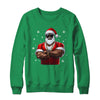 African American Santa Christmas Cool Afro Black X-Mas Shirt & Sweatshirt | siriusteestore