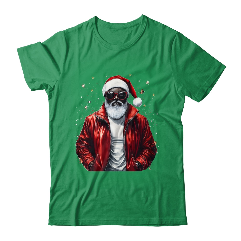African American Santa Christmas Cool Black X-Mas Men Shirt & Sweatshirt | siriusteestore