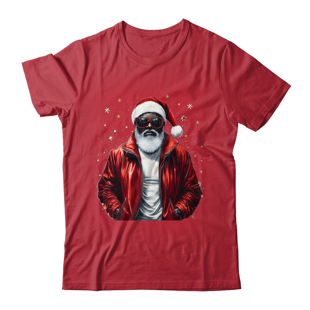 African American Santa Christmas Cool Black X-Mas Men Shirt & Sweatshirt | siriusteestore