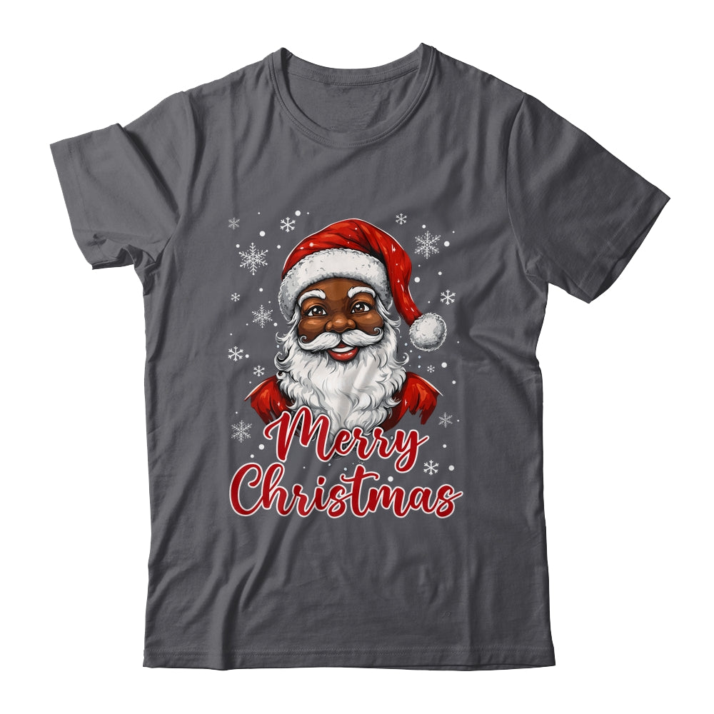 African American Santa Christmas Vintage Afro Black X-Mas Shirt & Sweatshirt | siriusteestore