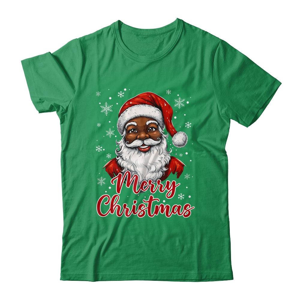 African American Santa Christmas Vintage Afro Black X-Mas Shirt & Sweatshirt | siriusteestore