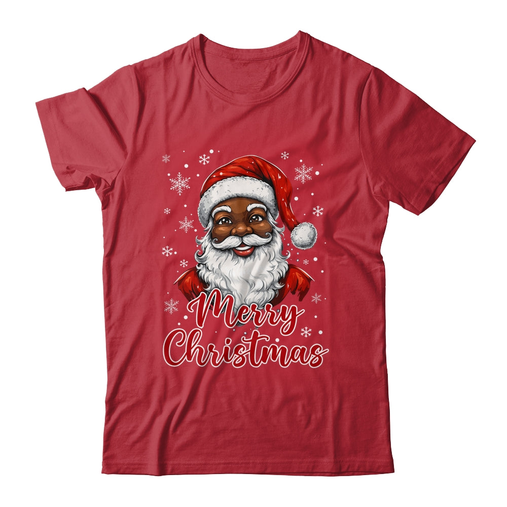 African American Santa Christmas Vintage Afro Black X-Mas Shirt & Sweatshirt | siriusteestore