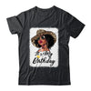African American Woman It's My Birthday Black Queen Shirt & Tank Top | siriusteestore
