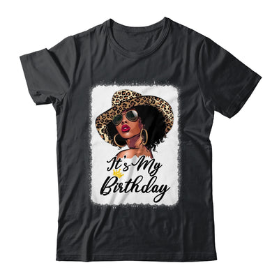 African American Woman It's My Birthday Black Queen Shirt & Tank Top | siriusteestore