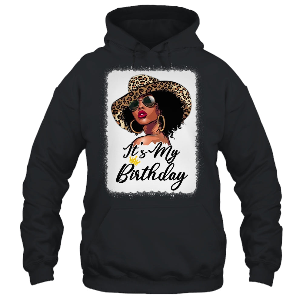 African American Woman It's My Birthday Black Queen Shirt & Tank Top | siriusteestore