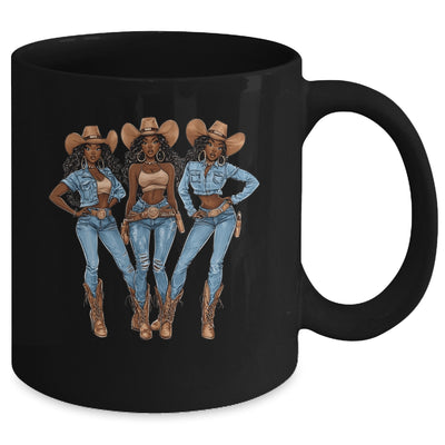African Cowgirls Melanin Western Country Texas Juneteenth Mug | siriusteestore