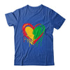 African Heart Black History Month African American Men Women Shirt & Hoodie | siriusteestore