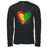 African Heart Black History Month African American Men Women Shirt & Hoodie | siriusteestore