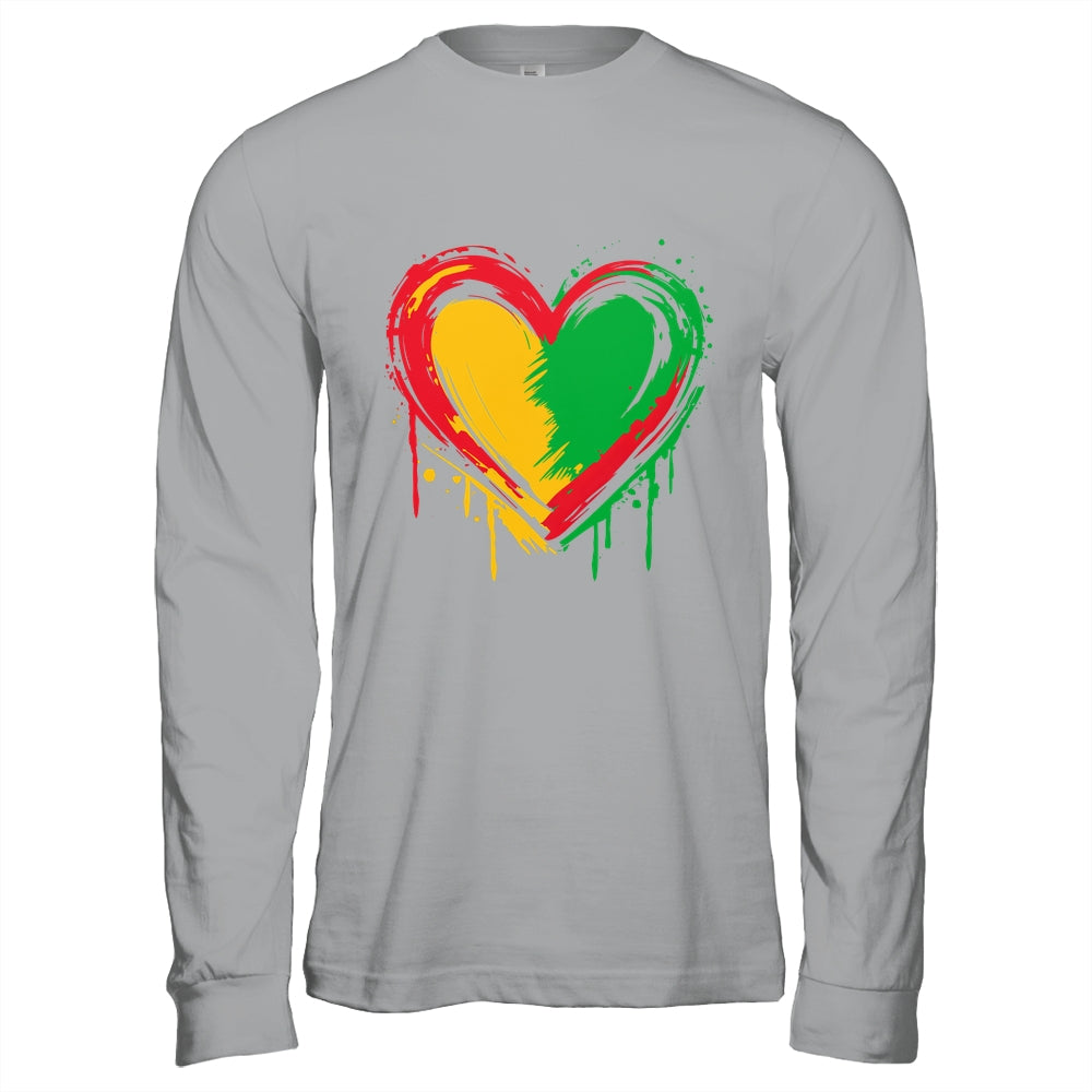 African Heart Black History Month African American Men Women Shirt & Hoodie | siriusteestore