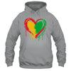 African Heart Black History Month African American Men Women Shirt & Hoodie | siriusteestore