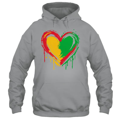 African Heart Black History Month African American Men Women Shirt & Hoodie | siriusteestore