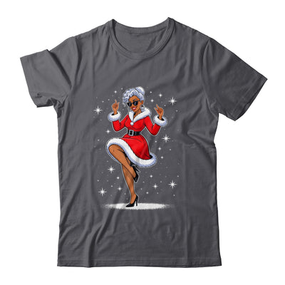 African Santa Wife Dancing African American Christmas Shirt & Sweatshirt | siriusteestore