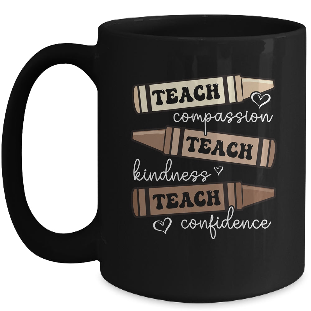 Afro African Black History Month Melanin Teacher Teach Mug | siriusteestore