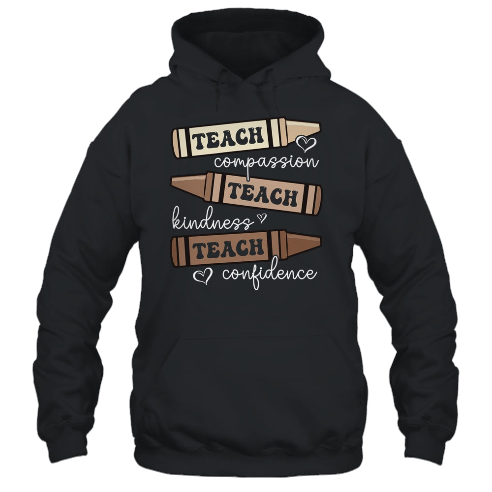Afro African Black History Month Melanin Teacher Teach Shirt & Hoodie | siriusteestore