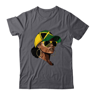Afro Girl Patriotic Jamaica Flag Jamaica Independence Day Shirt & Tank Top | siriusteestore