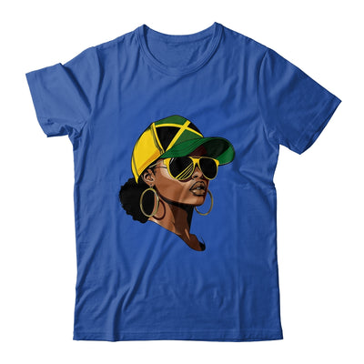 Afro Girl Patriotic Jamaica Flag Jamaica Independence Day Shirt & Tank Top | siriusteestore