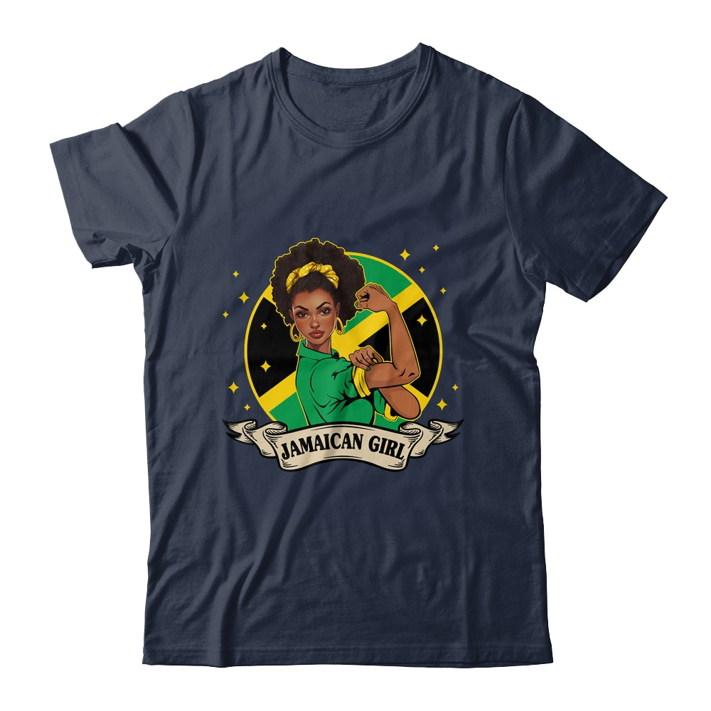 Afro Hair Jamaican Flag Jamaica Black Melanin Women Shirt & Tank Top | siriusteestore