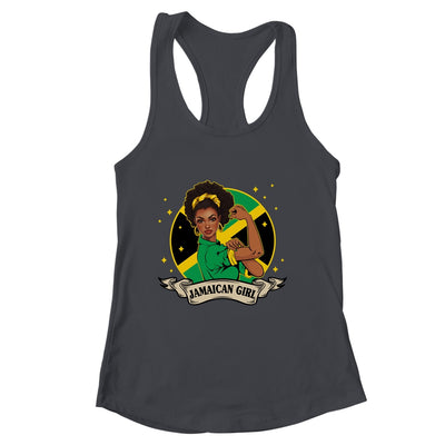 Afro Hair Jamaican Flag Jamaica Black Melanin Women Shirt & Tank Top | siriusteestore