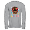 Afro Messy Bun Laboratory Life Lab Week 2025 Lab Technician Shirt & Hoodie | siriusteestore