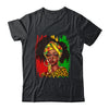 Afro Woman African Melanin Headscarf Nubian Black History Shirt & Tank Top | siriusteestore