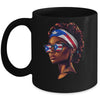 Afro Women Boricua Latina Puerto Rican Flag Sunglasses Mug | siriusteestore