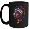 Afro Women Boricua Latina Puerto Rican Flag Sunglasses Mug | siriusteestore