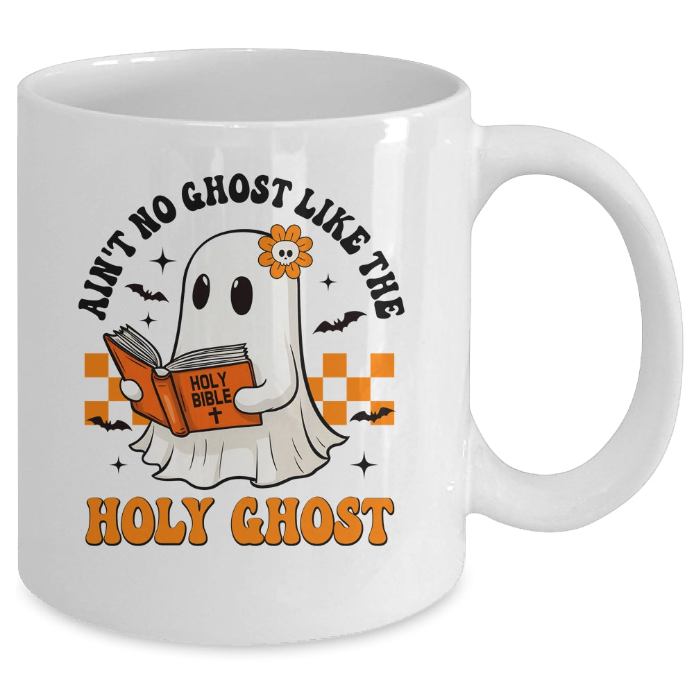 Ain't No Ghost Like The Holy Ghost Halloween Christian Bible Mug | siriusteestore