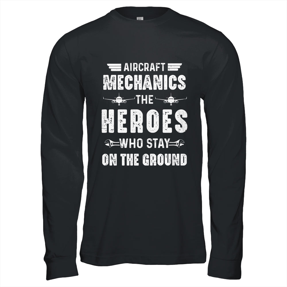 Aircraft Mechanics Men Heroes Aviation Airplane Maintenance Shirt & Hoodie | siriusteestore
