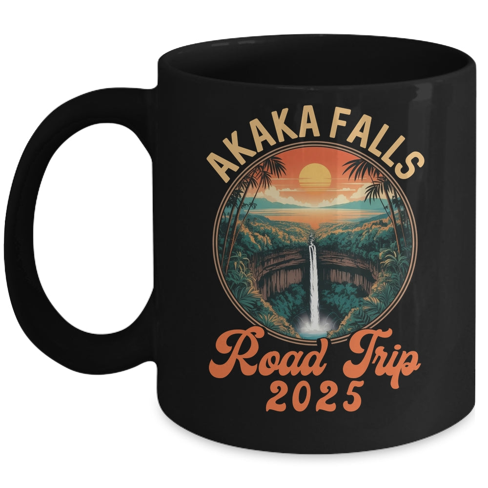 Akaka Falls Road Trip 2025 Summer Vacation Family Mug | siriusteestore