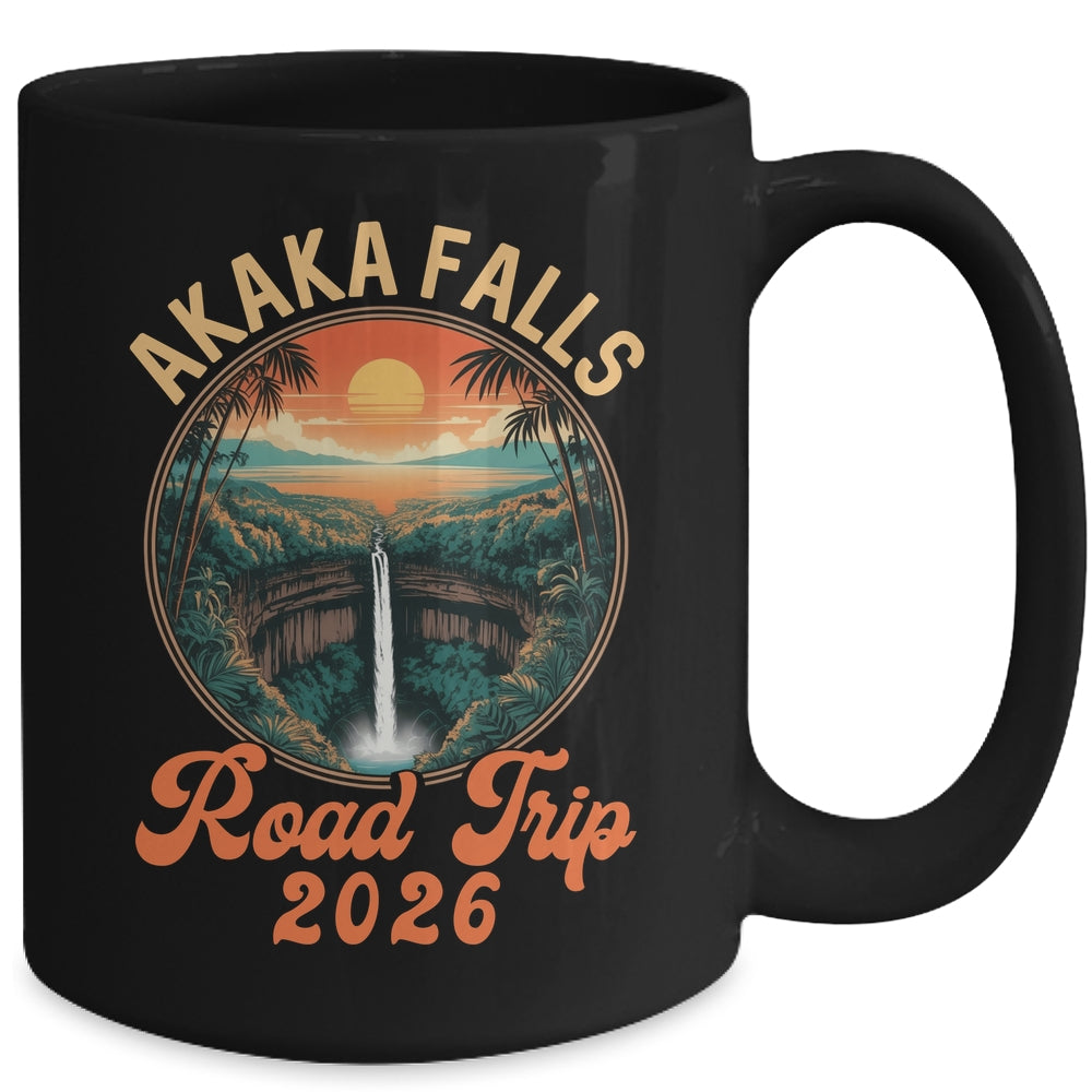 Akaka Falls Road Trip 2026 Summer Vacation Family Mug | siriusteestore