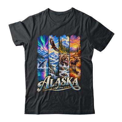 Alaska Adventure Nature Wildlife Bear Hiking Moose Travel Shirt & Hoodie | siriusteestore