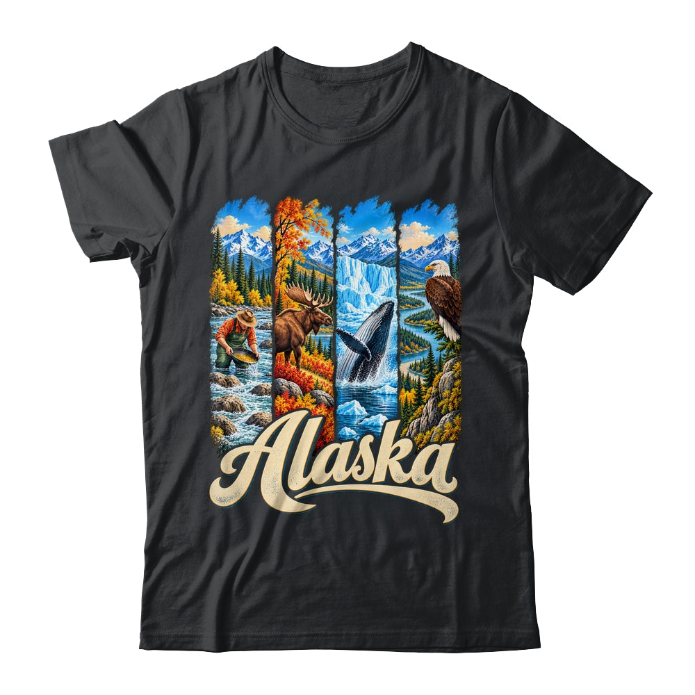 Alaska Adventure Nature Wildlife Bear Moose Eagle Travelling Shirt & Hoodie | siriusteestore