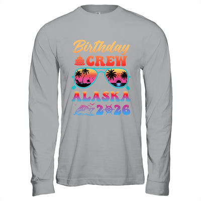 Alaska Birthday Crew Vacation Cruise 2026 Summer Trip Group Shirt & Hoodie | siriusteestore