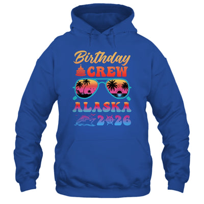 Alaska Birthday Crew Vacation Cruise 2026 Summer Trip Group Shirt & Hoodie | siriusteestore
