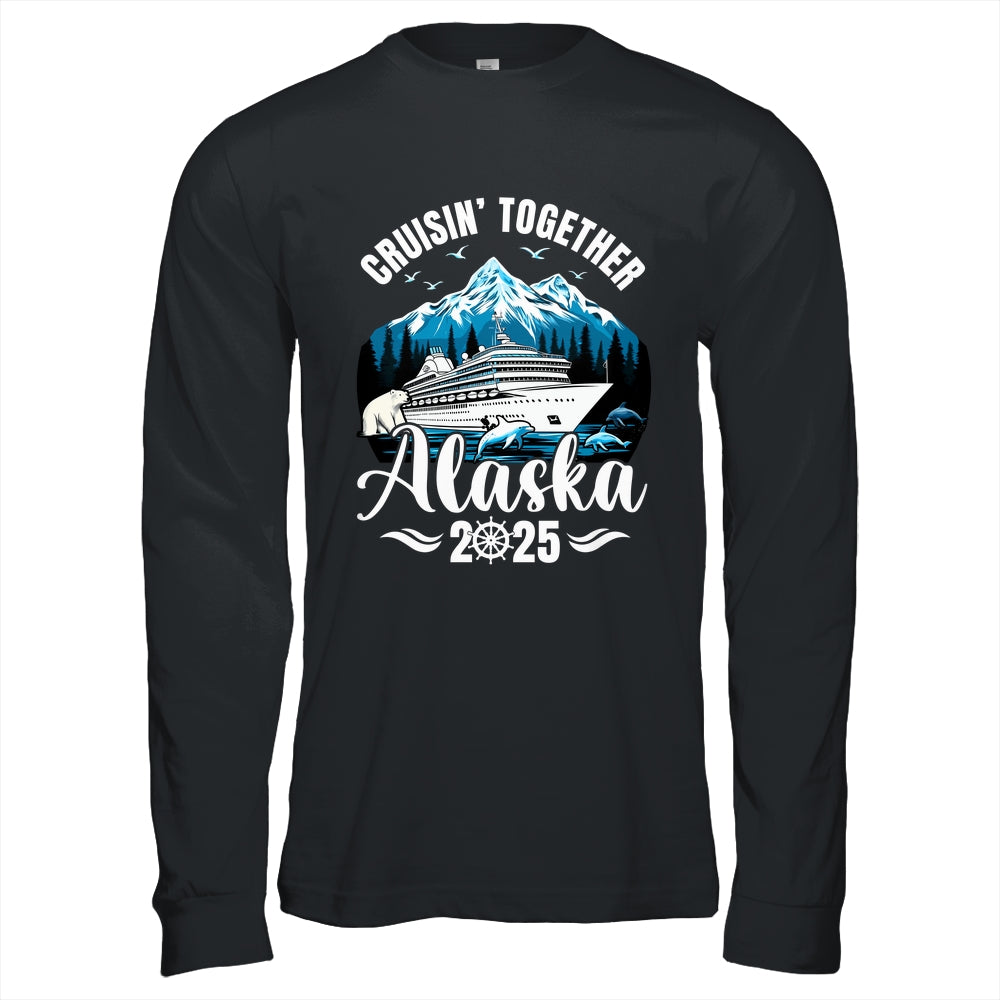 Alaska Cruise 2025 Cruisin Together Family Vacation Matching Shirt & Hoodie | siriusteestore